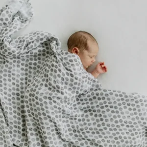 Essential Cotton Blanket - Raindrops