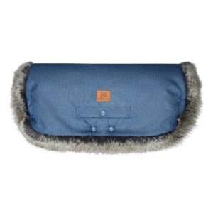 Winter Stroller Hand Muff - Navy