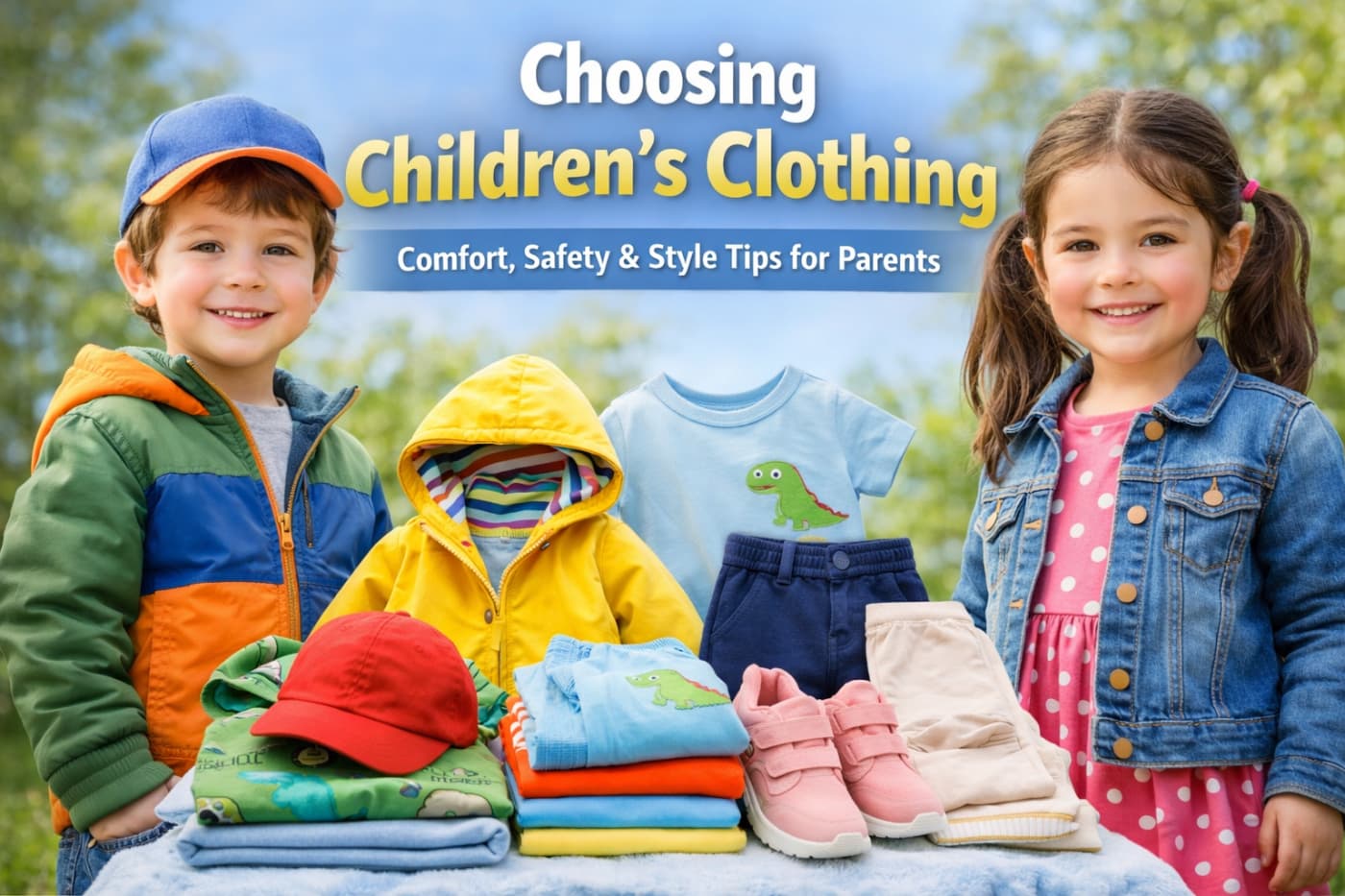 How to Choose Children’s Clothing: Comfort, Safety, and Style for Everyday Life