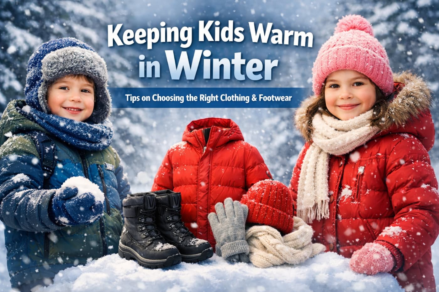 Why It’s Important to Keep Children Warm in Winter and How to Choose the Right Clothing and Footwear